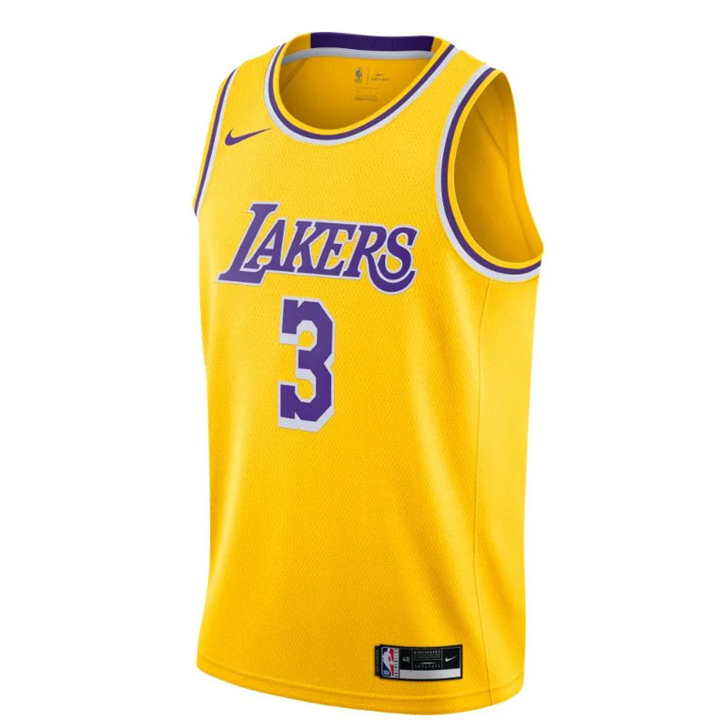 BAJU BASKET NIKE Anthony Davis LA Lakers Icon Edition Swingman Jersey